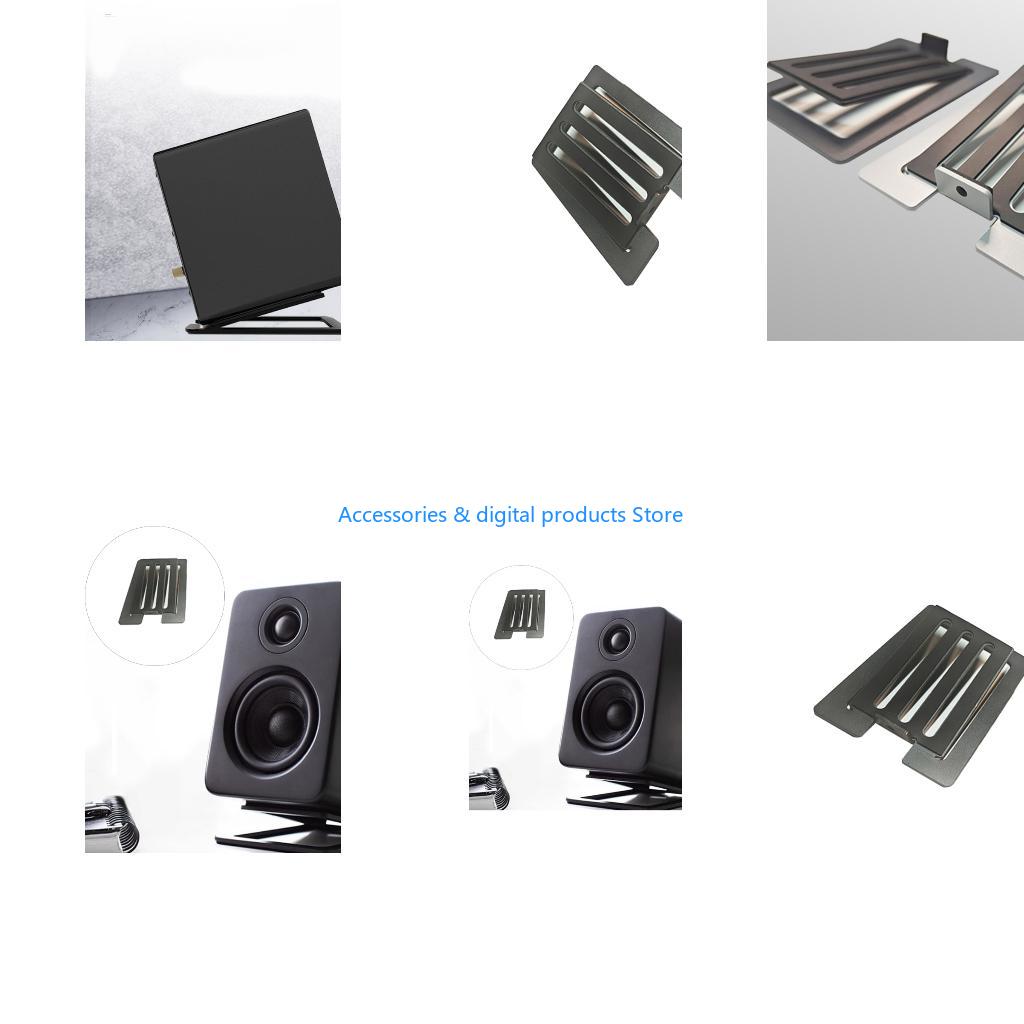 Desk Setup With Speakers - 77JD Supporto per altoparlante con angolo