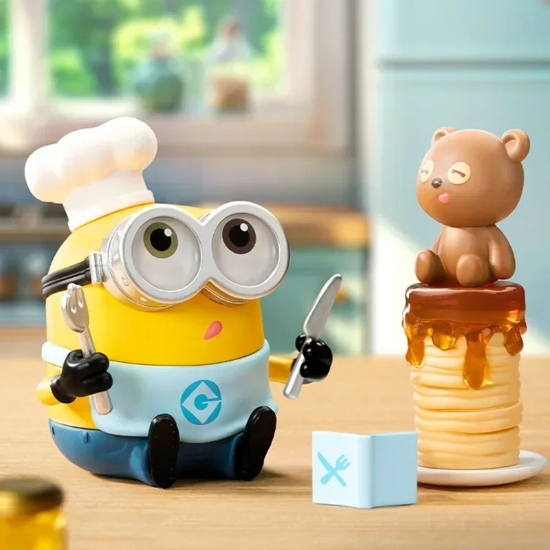 Desk Setup Kawaii - POP MART Minions Storie della buonanotte