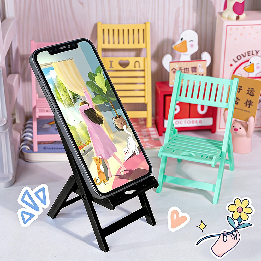 Desk Setup In Small Bedroom - Supporto per Telefono a Forma di