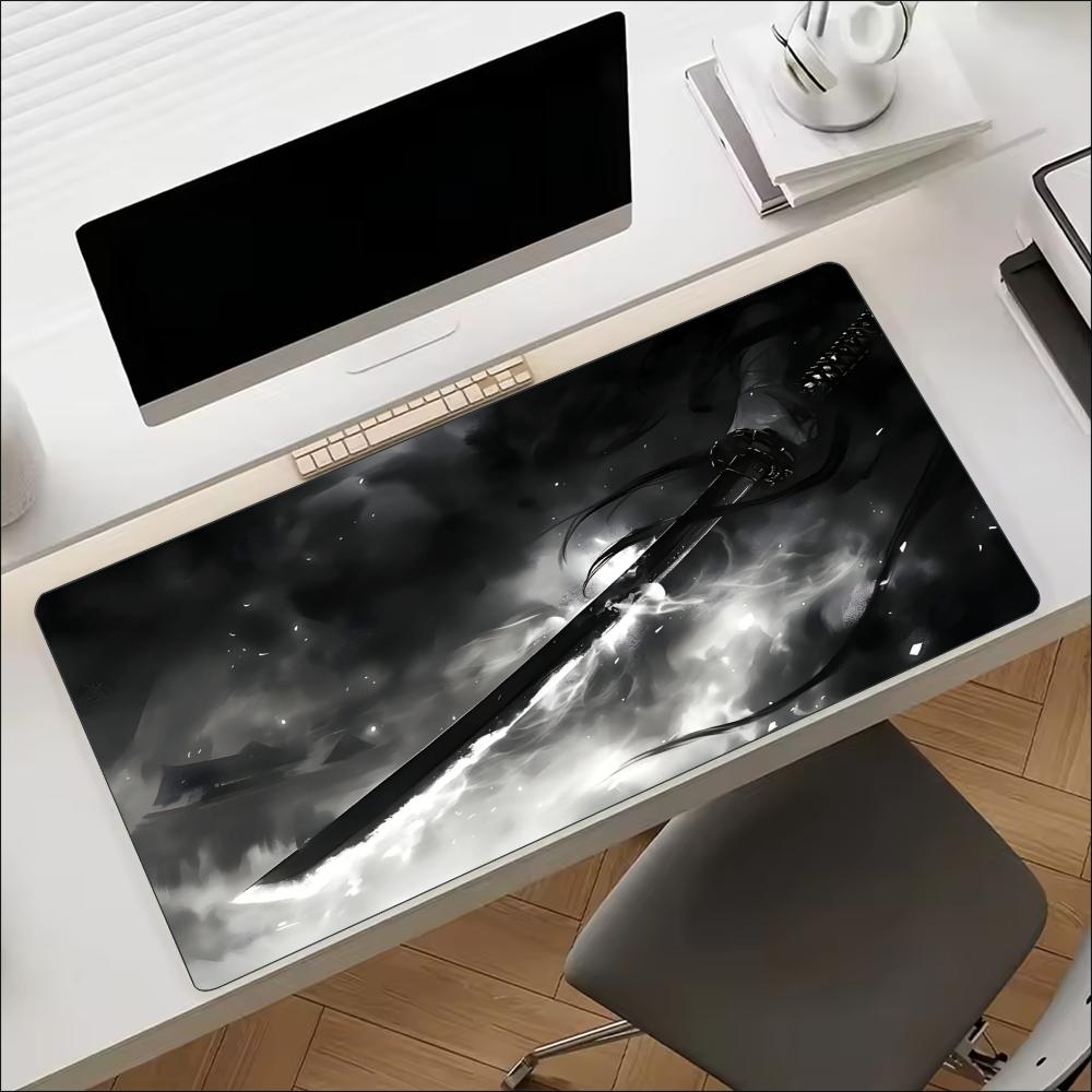 Desk Setup Gaming And Work - Tappetino da Scrivania con Stampa di