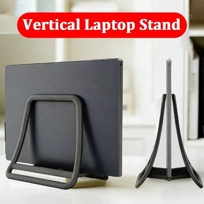 Desk Setup Macbook - Supporto verticale antiscivolo per laptop, supporto
