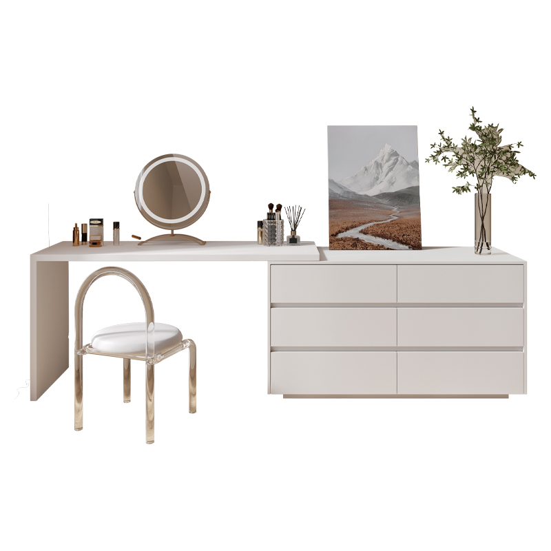 L Shaped Desk Setup - Cassettiera multifunzione a forma di L,