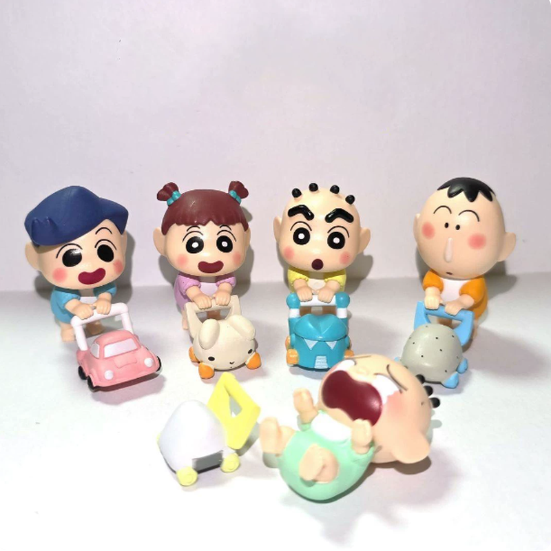 Desk Setup Kawaii - Action Figure Anime Xiaoxin con Amici,