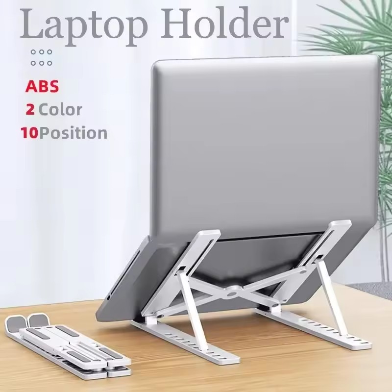 Desk Setup Macbook - Supporto Pieghevole Portatile per Laptop, Regolabile,