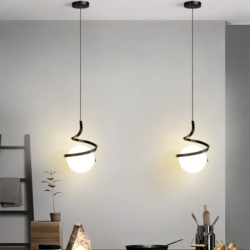 Desk Setup White - Lampada a Sospensione LED Nordica per