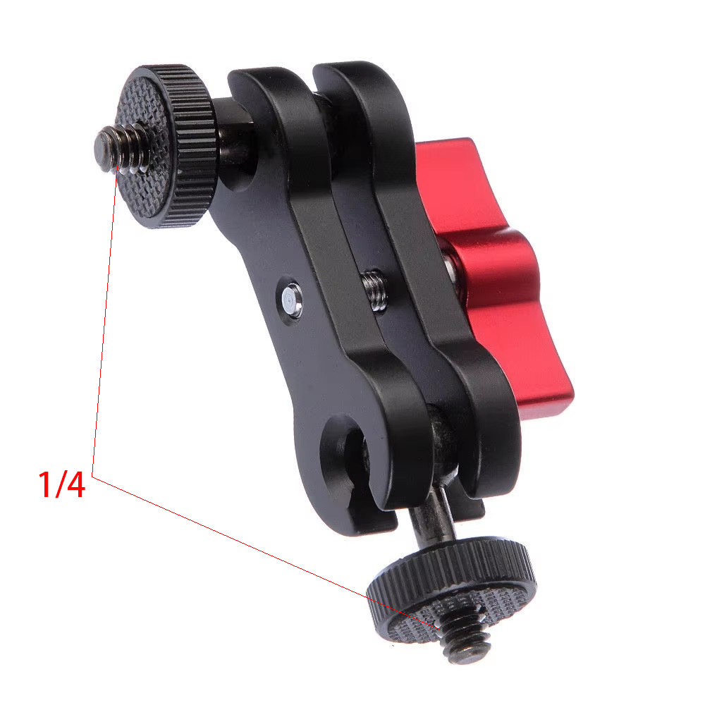 Monitor Arm Clamp - 360 ° Supporto per morsetto per