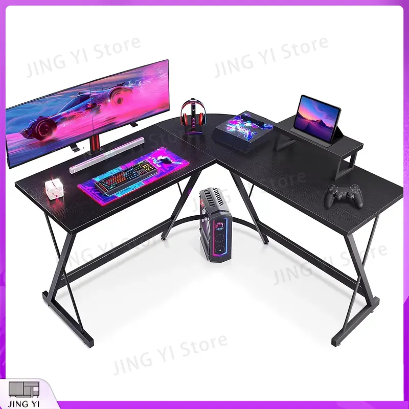 L Shaped Desk Setup - Scrivania da Gaming a L con