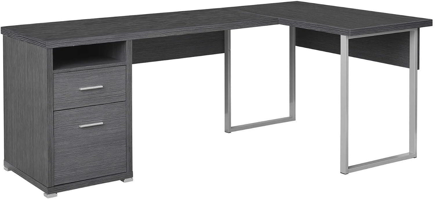 L Shaped Desk Setup - Scrivania per Computer I 7257, per