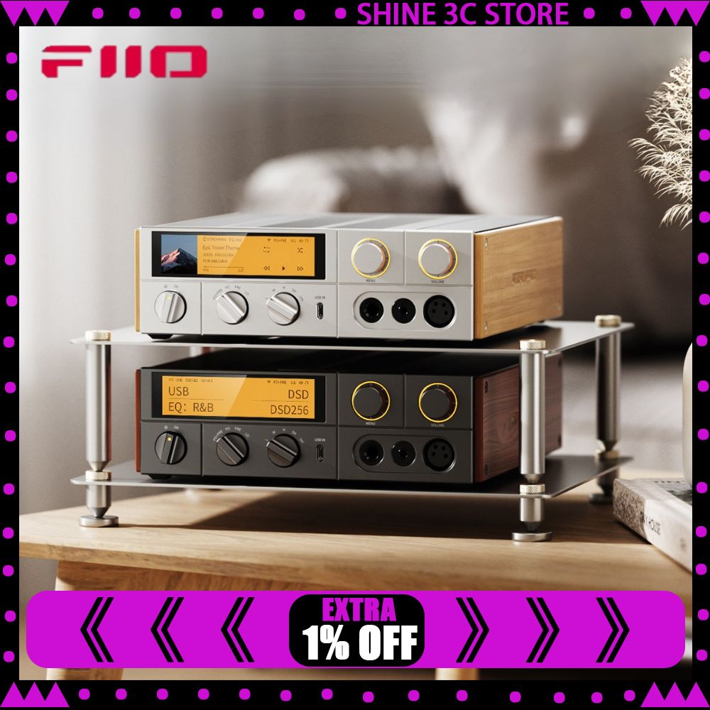 Desk Setup Speakers - FiiO K17 R2R DAC da Tavolo
