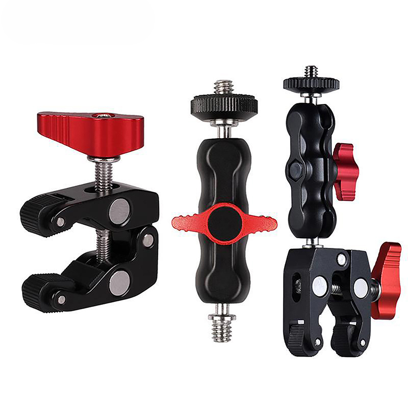 Monitor Arm Clamp - Testa a sfera multifunzione Super Morsetto