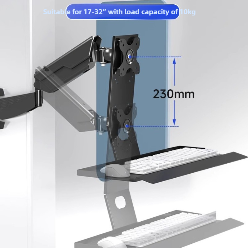 Monitor Arm Clamp - Supporto per monitor per carichi pesanti