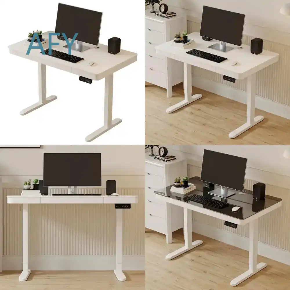 Desk Setup Study - Scrivania Elettrica Regolabile in Altezza per