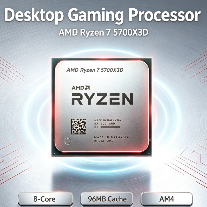 Amd Cpu Ryzen 7 - Processore per Piattaforma AM4 Ryzen 7