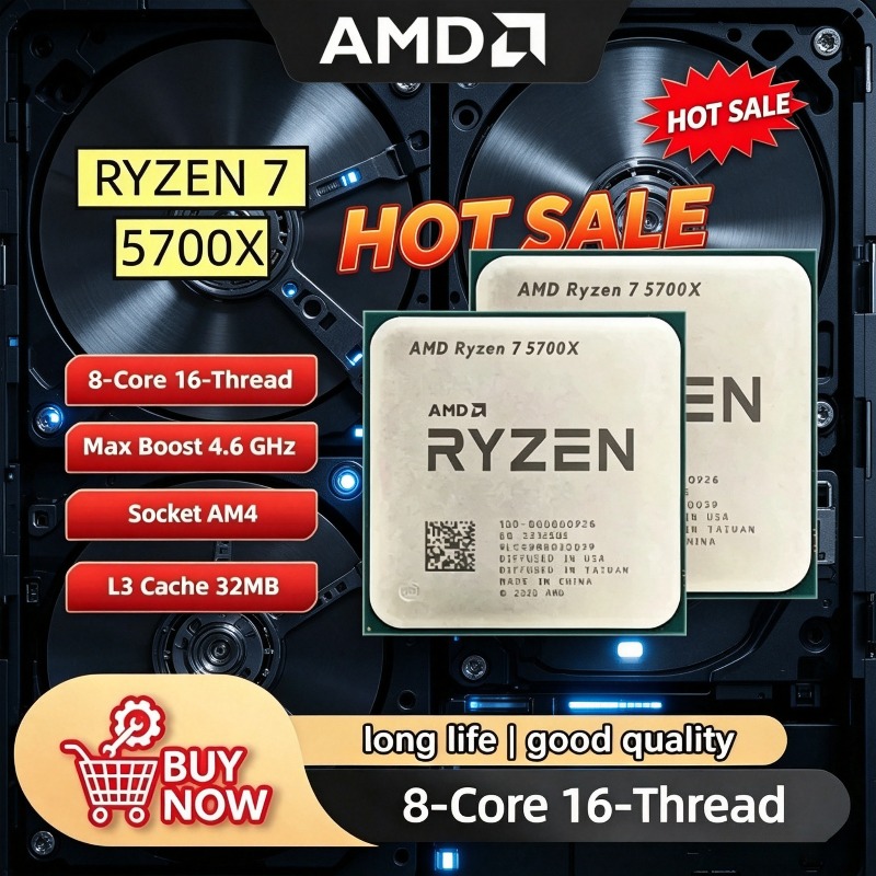 AMD Ryzen 7 5700X CPU Desktop  - Amd Cpu Ryzen 7 recensione e prezzo