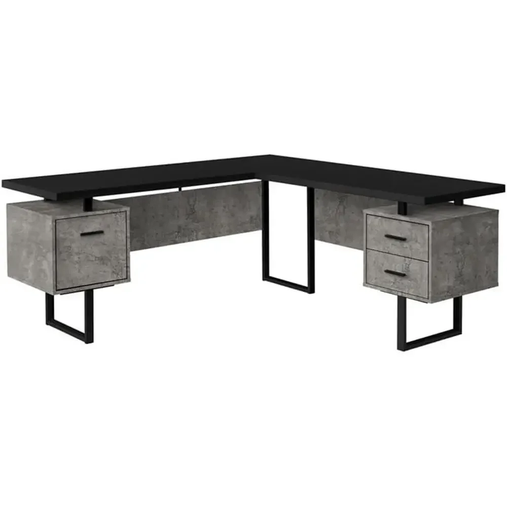 Scrivania per computer a forma - L Shaped Desk Setup recensione e prezzo