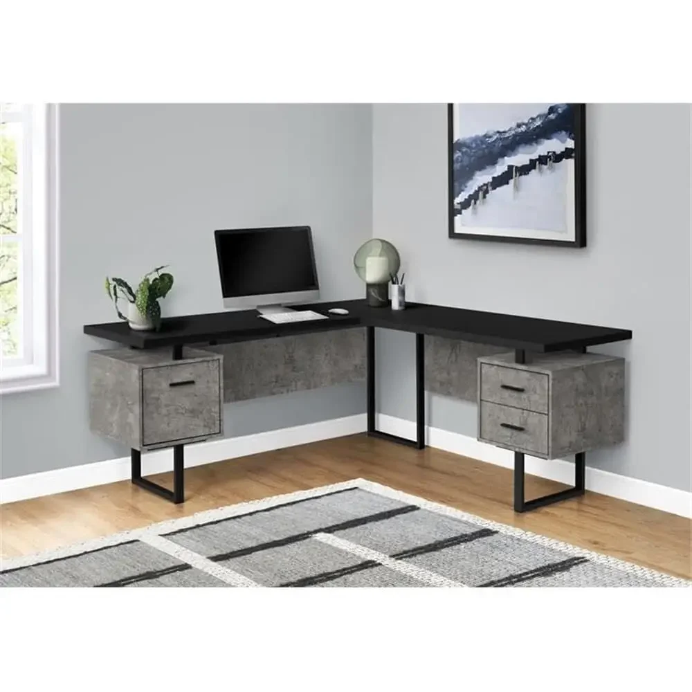 Scrivania per computer a forma - L Shaped Desk Setup recensione e prezzo