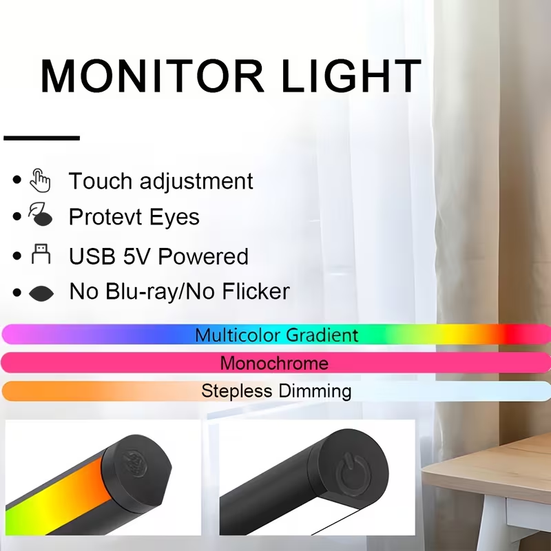 Barra Luminosa per Monitor LED - Desk Setup Lighting recensione e prezzo