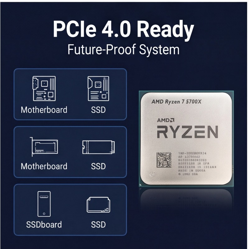 Processore AMD Ryzen 7 5700X p - Amd Cpu Ryzen 7 recensione e prezzo
