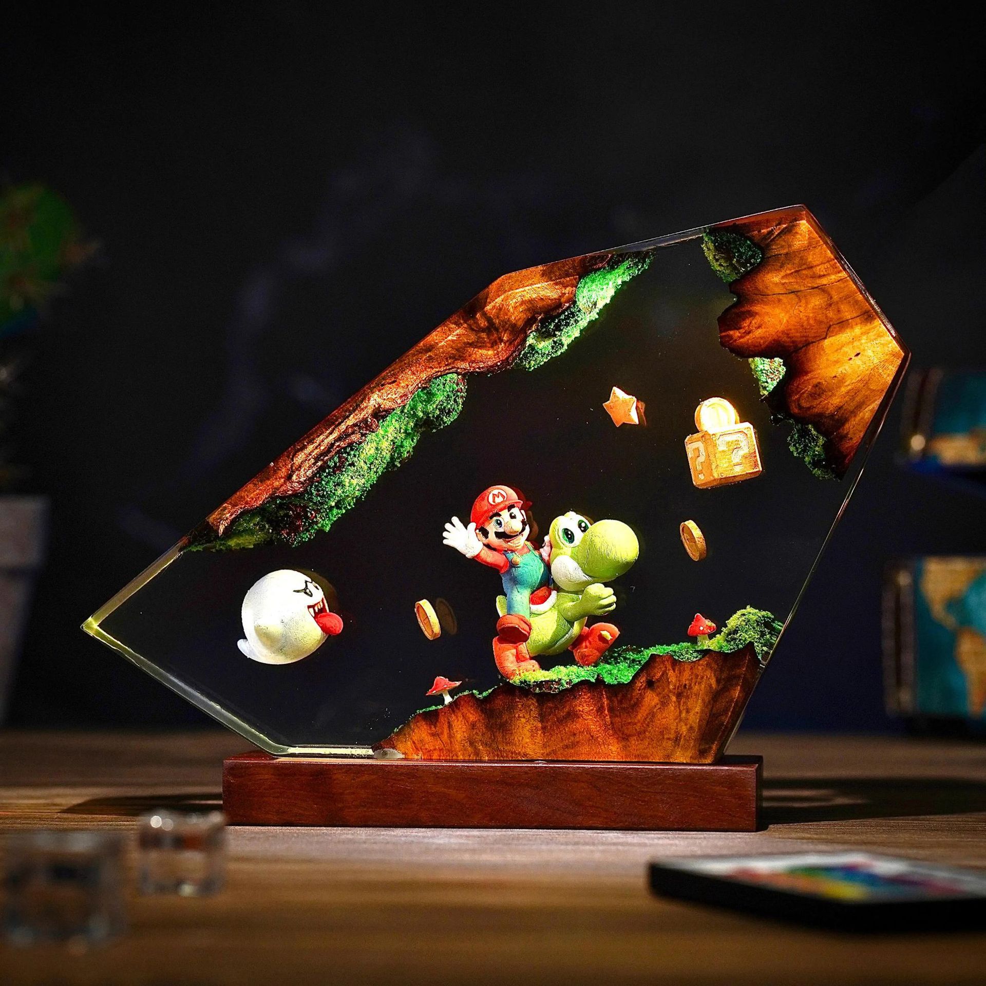 Lampada da Tavolo in Resina, L - Desk Setup Lighting recensione e prezzo