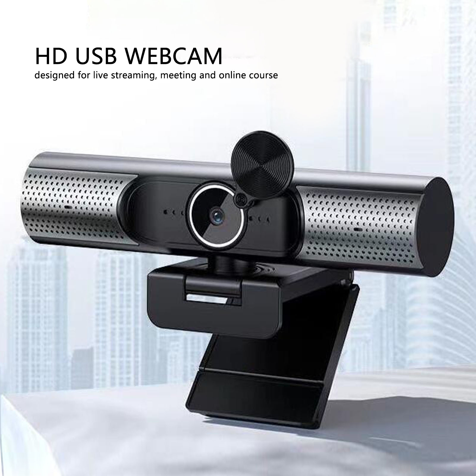 Webcam USB 2K 1080P 30fps con  - Desk Setup Speakers recensione e prezzo