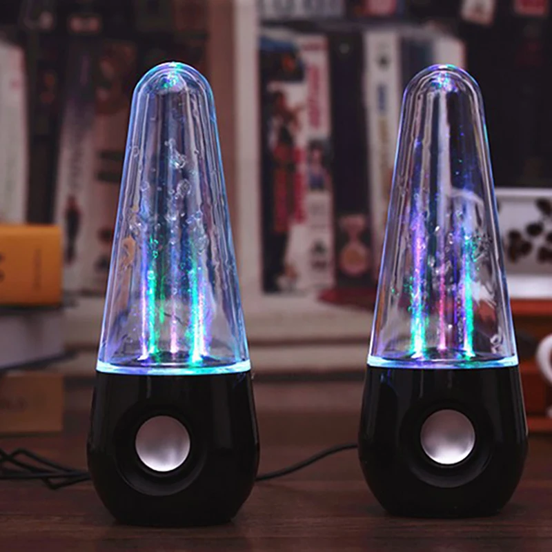 2 pezzi luci a LED danza acqua - Desk Setup Speakers recensione e prezzo