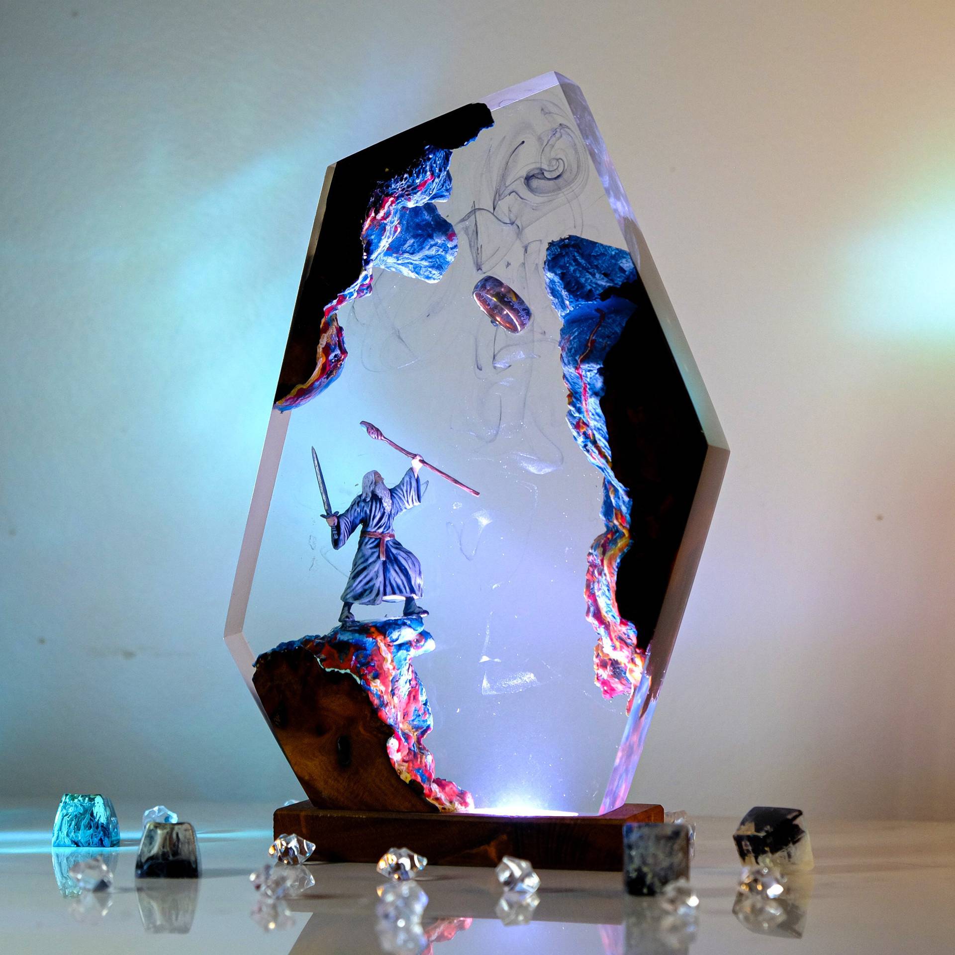 Lampada da Tavolo in Resina co - Desk Setup Lighting recensione e prezzo