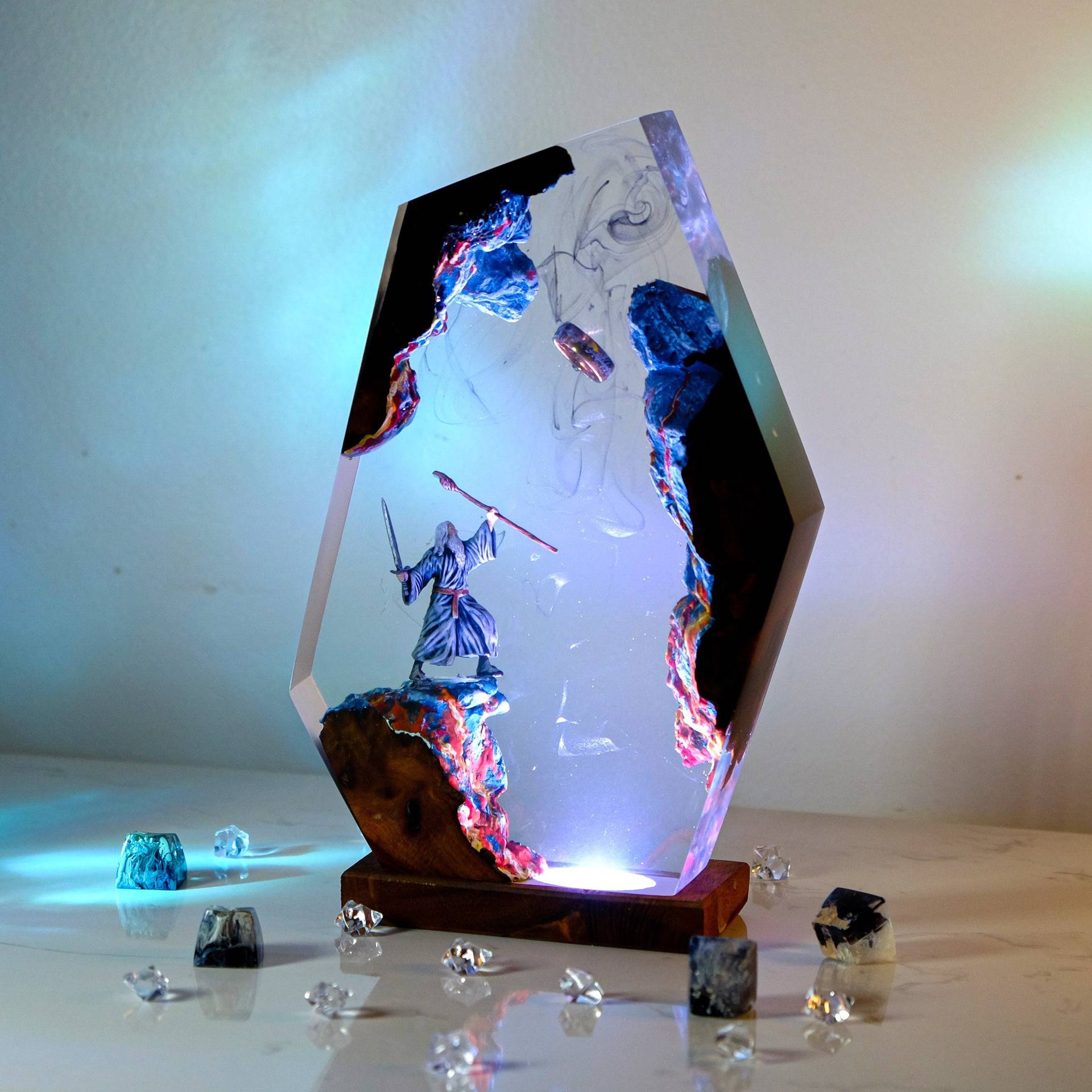 Lampada da Tavolo in Resina co - Desk Setup Lighting recensione e prezzo