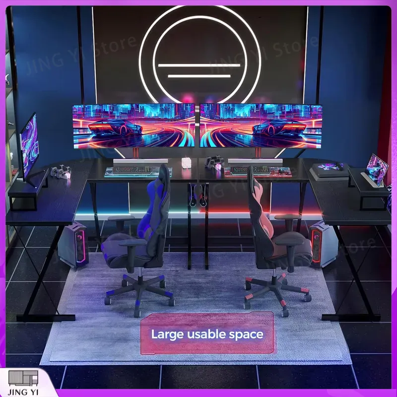 Scrivania da Gaming a L con Su - L Shaped Desk Setup recensione e prezzo