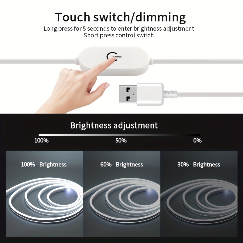 Striscia luminosa al neon con  - Desk Setup Led Strip recensione e prezzo