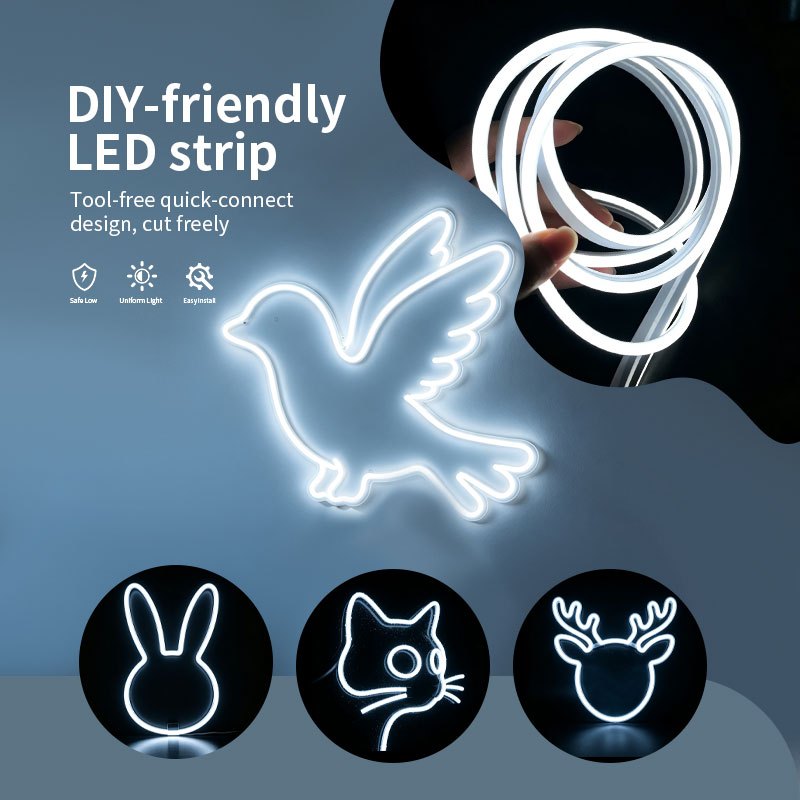 Striscia luminosa al neon con  - Desk Setup Led Strip recensione e prezzo