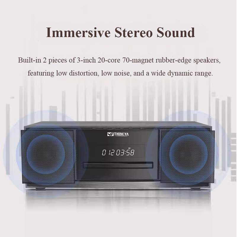 Lettore CD desktop HIFI all-in - Desk Setup Speakers recensione e prezzo