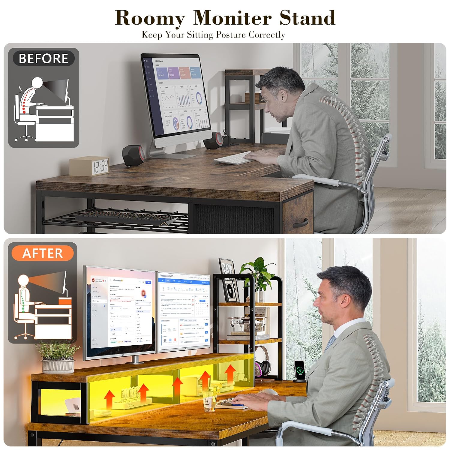 Piccola scrivania per computer - Desk Setup In Small Bedroom recensione e prezzo