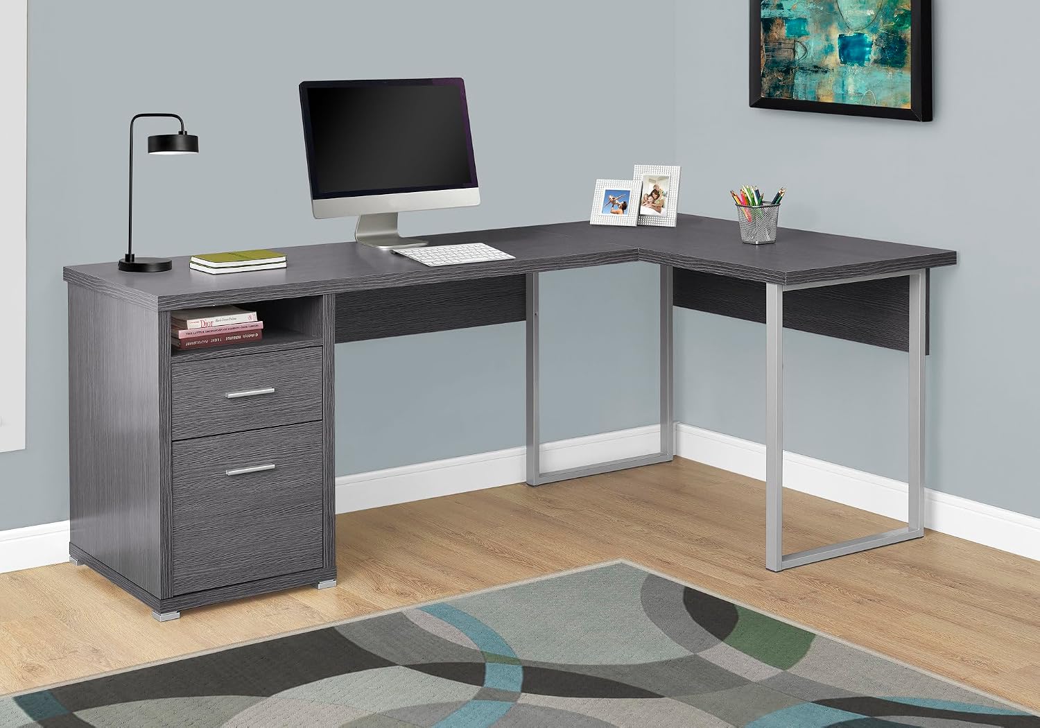 Scrivania per Computer I 7257, - L Shaped Desk Setup recensione e prezzo