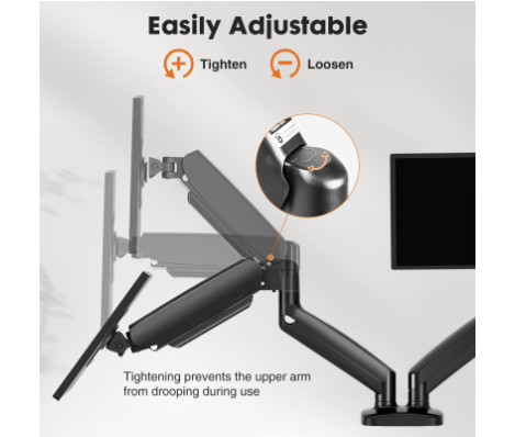 Supporto per due monitor, brac - Monitor Arm Clamp recensione e prezzo