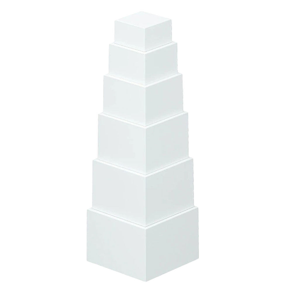 Set di 6 Cubi Espositivi in Pl - Desk Setup White recensione e prezzo