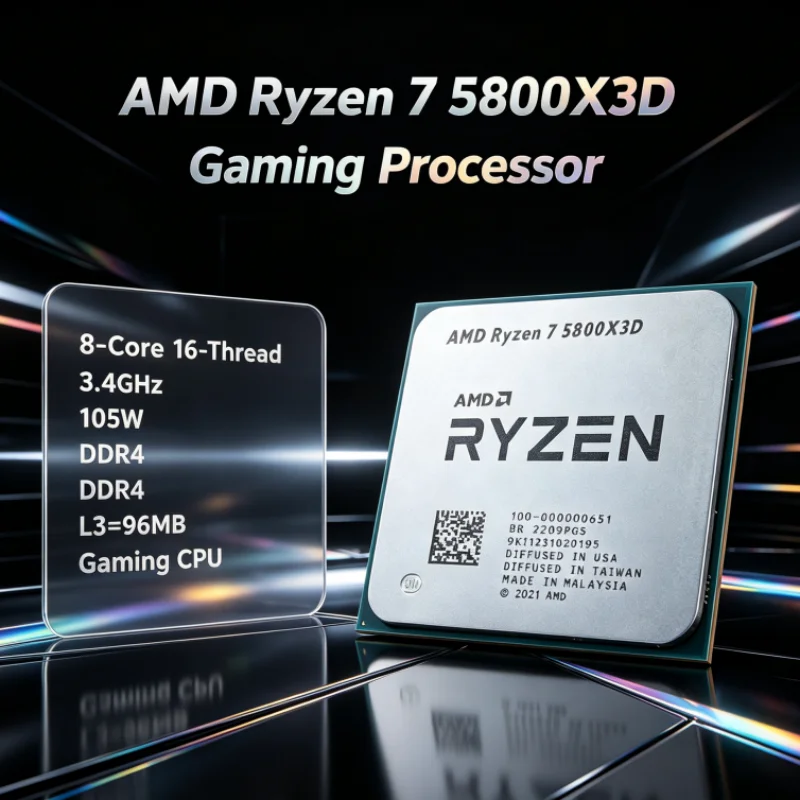 Processore Gaming AMD R7 5800X - Amd Cpu Ryzen 7 recensione e prezzo