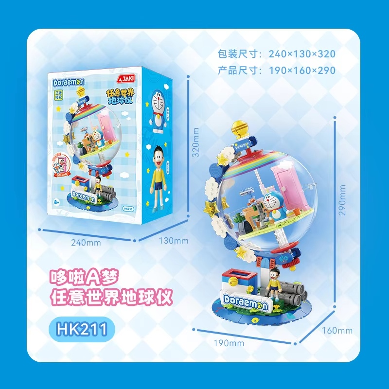 JAKI Doraemon Blocchi da Costr - Desk Setup Lighting recensione e prezzo